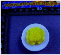 Молд силиконовый "Роза", 30х30 мм